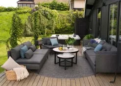 Brafab Zwei Callisto Rückenkissen Mit Kleinerem Rückenkissen, Onyx -Sommer Stil Boutique brafab callisto back cushionpillow grey 4