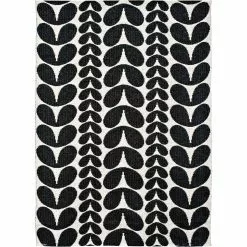 Brita Sweden Karin Teppich Schwarz, 150x200 Cm