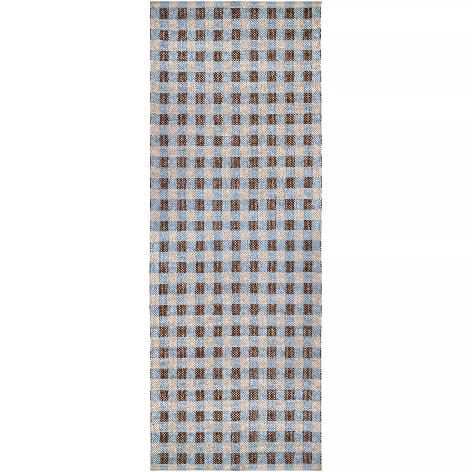 Brita Sweden Poppy Teppich Blau/Braun, 70x250 Cm 3 Brita Sweden Poppy Teppich Blau/Braun, 70x250 Cm