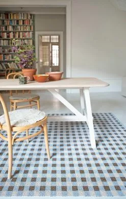 Brita Sweden Poppy Teppich Blau/Braun, 170x250 Cm -Sommer Stil Boutique brita sweden poppy rug 6