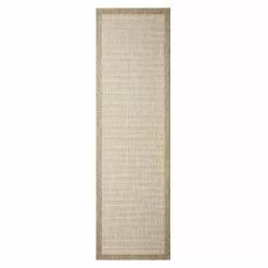 Chhatwal & Jonsson Bahar Outdoor-Teppich Beige/Altweiß, 80x250 Cm