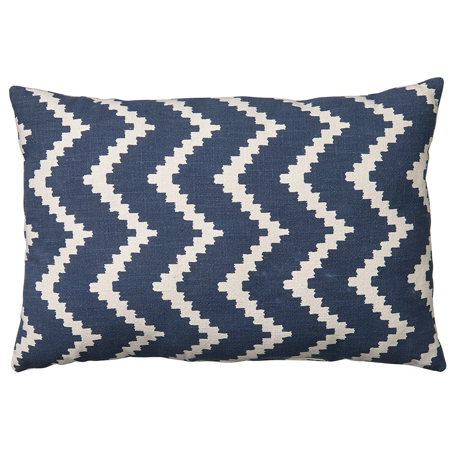 Chhatwal & Jonsson Ikat Sema Kissen 40x60 Cm Im Freien Nutzbar, Blau / Off-white 3 Chhatwal & Jonsson Ikat Sema Kissen 40x60 Cm Im Freien Nutzbar, Blau / Off-white