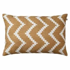 Chhatwal & Jonsson Ikat Sema Kissen 40x60 Cm Im Freien Nutzbar, Beige / Off-white
