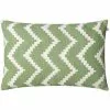 Chhatwal & Jonsson Ikat Sema Kissen 40x60 Cm Im Freien Nutzbar, Sage / Off-white