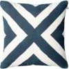 Chhatwal & Jonsson Impal Kissen Im Freien Nutzbar 50x50 Cm, Blau / Off-white -Sommer Stil Boutique chhatwal jonsson impal cushion outdoor 0