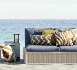 Chhatwal & Jonsson Impal Kissen Im Freien Nutzbar 50x50 Cm, Beige / Off-white -Sommer Stil Boutique chhatwal jonsson impal kissen im freien nutzbar 1