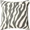Chhatwal & Jonsson Zebra Kissen 50x50 Cm Im Freien Nutzbar, Grau / Off-white -Sommer Stil Boutique chhatwal jonsson zebra cushion 50x50 cm outdoor 2