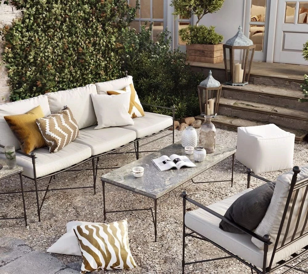 Chhatwal & Jonsson Zebra Kissen 50x50 Cm Im Freien Nutzbar, Shitake / Off-white 4 Chhatwal & Jonsson Zebra Kissen 50x50 Cm Im Freien Nutzbar, Shitake / Off-white – Bild 2