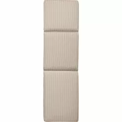 DIYTI Narrow Stripe Sonnenbankkissen 50x186 Cm, Beige