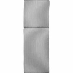 DIYTI Narrow Stripe Sonnenbankkissen 60x186 Cm, Grau