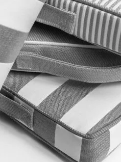 DIYTI Narrow Stripe Bootskissen 40x45 Cm, Grau -Sommer Stil Boutique diyti narrow stripe boat cushion 40x45 cm 6