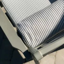 DIYTI Narrow Stripe Kissen 17x45 Cm, Grau -Sommer Stil Boutique diyti narrow stripe cushion 17x45 cm 1