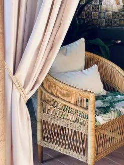 DIYTI Narrow Stripe Kissen 25x45 Cm, Weiß 7 DIYTI Narrow Stripe Kissen 25x45 Cm, Weiß -Sommer Stil Boutique diyti narrow stripe cushion 25x45 cm 3