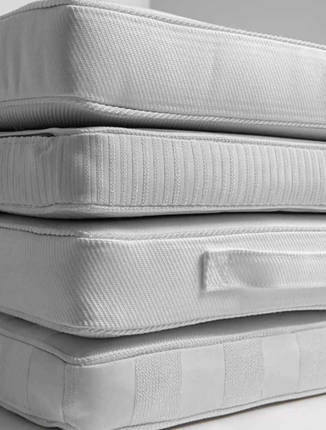 DIYTI Narrow Stripe Kissen 45x45 Cm, Weiß 4 DIYTI Narrow Stripe Kissen 45x45 Cm, Weiß – Bild 2