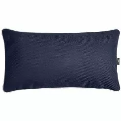 DIYTI Plain Kissen 25x45 Cm, Marineblau
