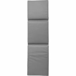 DIYTI Plain Sonnenbankkissen 50x186 Cm, Grau