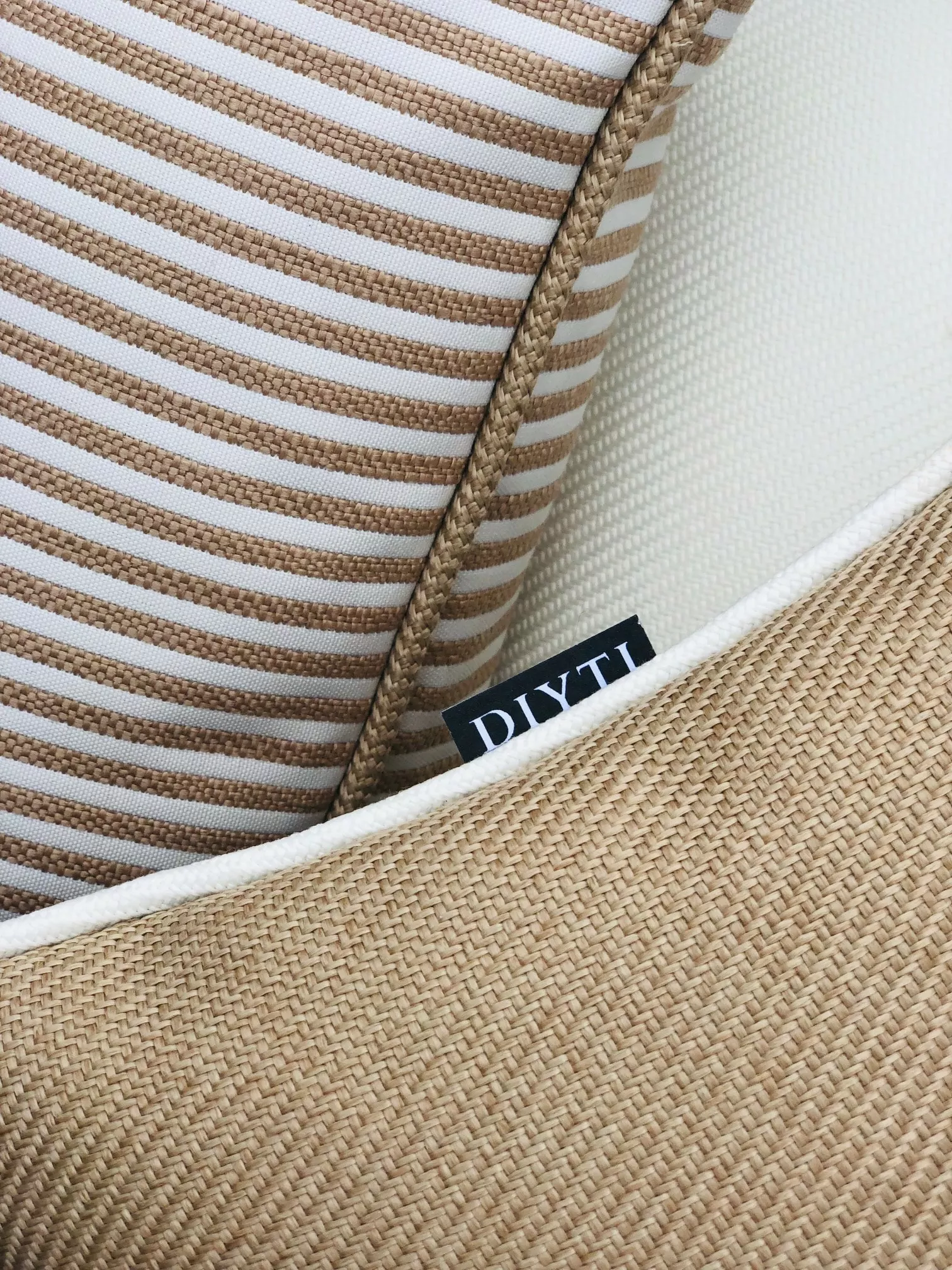 DIYTI Plain Kissen 45x45 Cm, Beige 6 DIYTI Plain Kissen 45x45 Cm, Beige – Bild 4