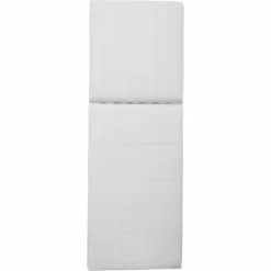 DIYTI Wide Stripe Sonnenbankkissen 60x186 Cm, Weiß