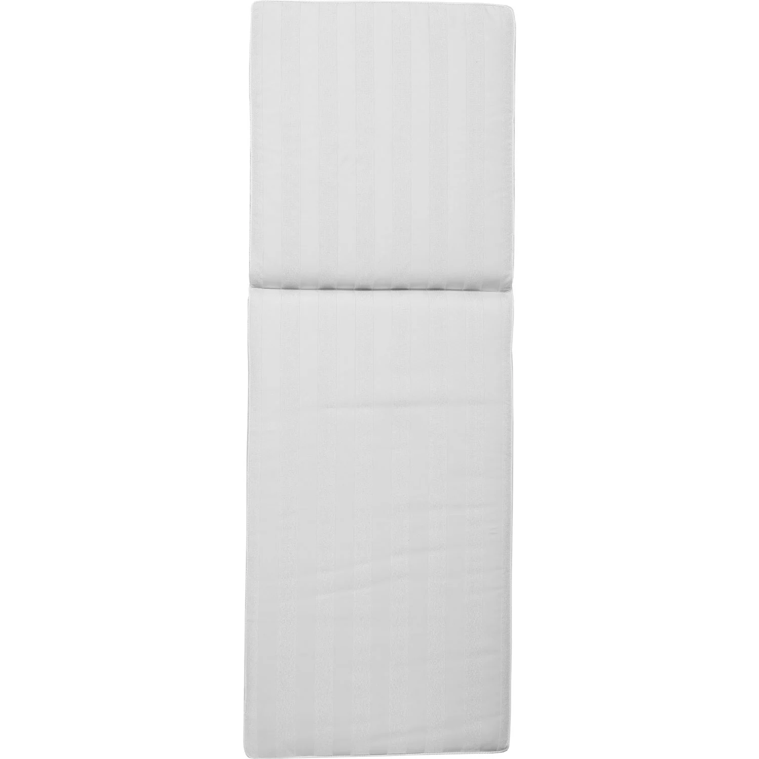 DIYTI Wide Stripe Sonnenbankkissen 60x186 Cm, Weiß 3 DIYTI Wide Stripe Sonnenbankkissen 60x186 Cm, Weiß