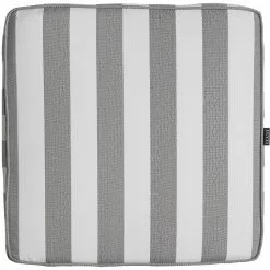 DIYTI Wide Stripe Kissen 45x45 Cm, Grau
