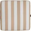 DIYTI Wide Stripe Kissen 45x45 Cm, Beige -Sommer Stil Boutique diyti wide stripe 43