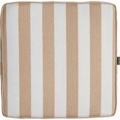 DIYTI Wide Stripe Kissen 45x45 Cm, Beige
