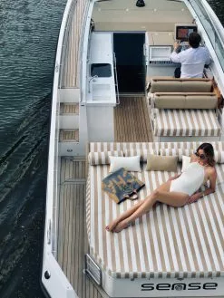 DIYTI Wide Stripe Kissen 17x45 Cm, Beige -Sommer Stil Boutique diyti wide stripe cushion 17x45 cm 10