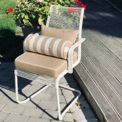 DIYTI Wide Stripe Kissen 17x45 Cm, Beige -Sommer Stil Boutique diyti wide stripe cushion 17x45 cm 12