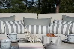 DIYTI Wide Stripe Kissen 17x45 Cm, Grau 10 DIYTI Wide Stripe Kissen 17x45 Cm, Grau -Sommer Stil Boutique diyti wide stripe cushion 17x45 cm 2