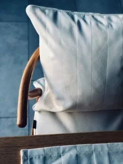 DIYTI Wide Stripe Kissen 45x45 Cm, Weiß -Sommer Stil Boutique diyti wide stripe cushion 45x45 cm 7