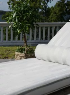 DIYTI Wide Stripe Sonnenbankkissen 60x186 Cm, Weiß 9 DIYTI Wide Stripe Sonnenbankkissen 60x186 Cm, Weiß -Sommer Stil Boutique diyti wide stripe sunbed cushion 60x186 cm 7
