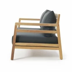 Ethimo Costes Kissen Für 3-Sitzer-Sofa, Black Stone -Sommer Stil Boutique ethimo costes kissen fur 3 sitzer sofa 8