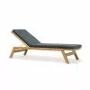Ethimo Costes Sunlounger Kissen, Schwarz