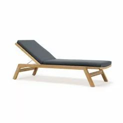 Ethimo Costes Sunlounger Kissen, Schwarz