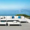 Ethimo Infinity Kissen Für Zentrales Modul, Weiß -Sommer Stil Boutique ethimo infinity xl modulsofa 0