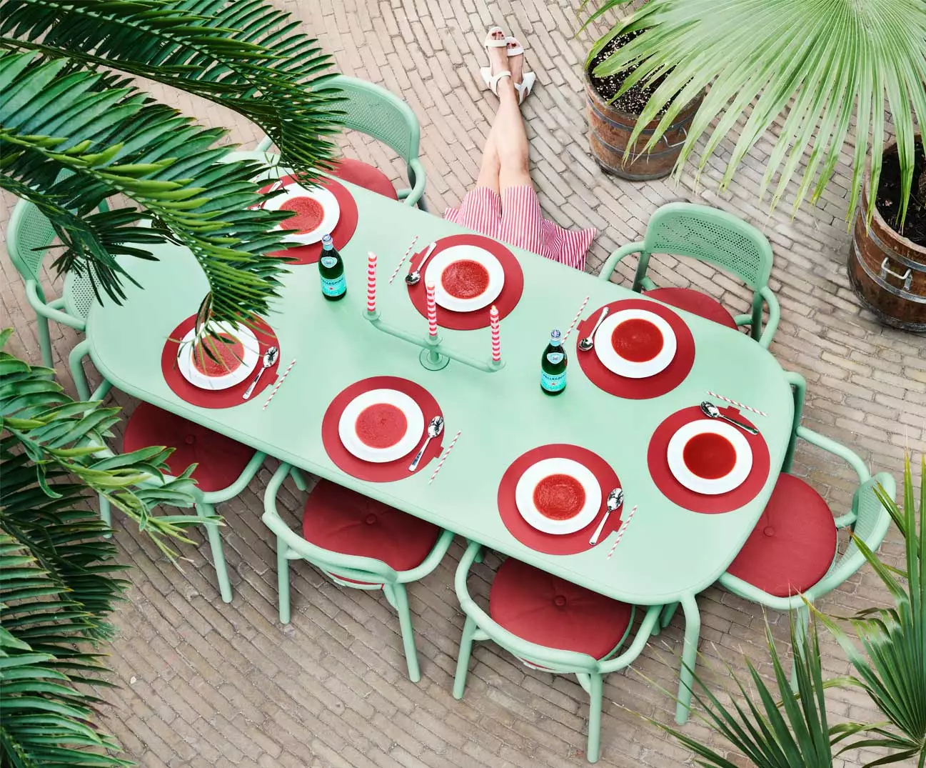 Fatboy Toní Chair Seat Pad, Industrial Red 4 Fatboy Toní Chair Seat Pad, Industrial Red – Bild 2