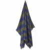 Ferm LIVING Alee Strandtuch, Olive / Clear Blue -Sommer Stil Boutique ferm living alee strandtuch 4