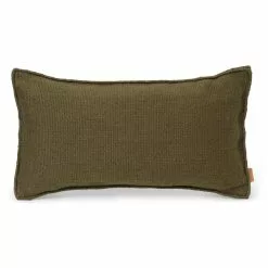 Ferm LIVING Desert Kissen, Olive