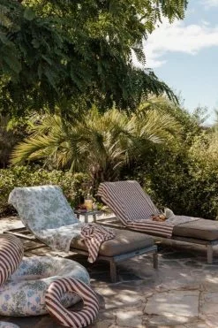 Garbo & Friends Stripe Pear Badetuch, 100x150 Cm -Sommer Stil Boutique garbo friends stripe pear 4