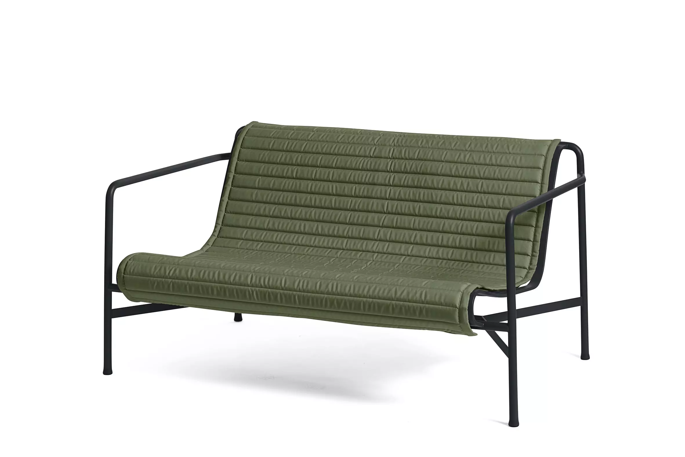 Hay Palissade Kissen Gesteppt Loungesofa, Olive 4 Hay Palissade Kissen Gesteppt Loungesofa, Olive – Bild 2