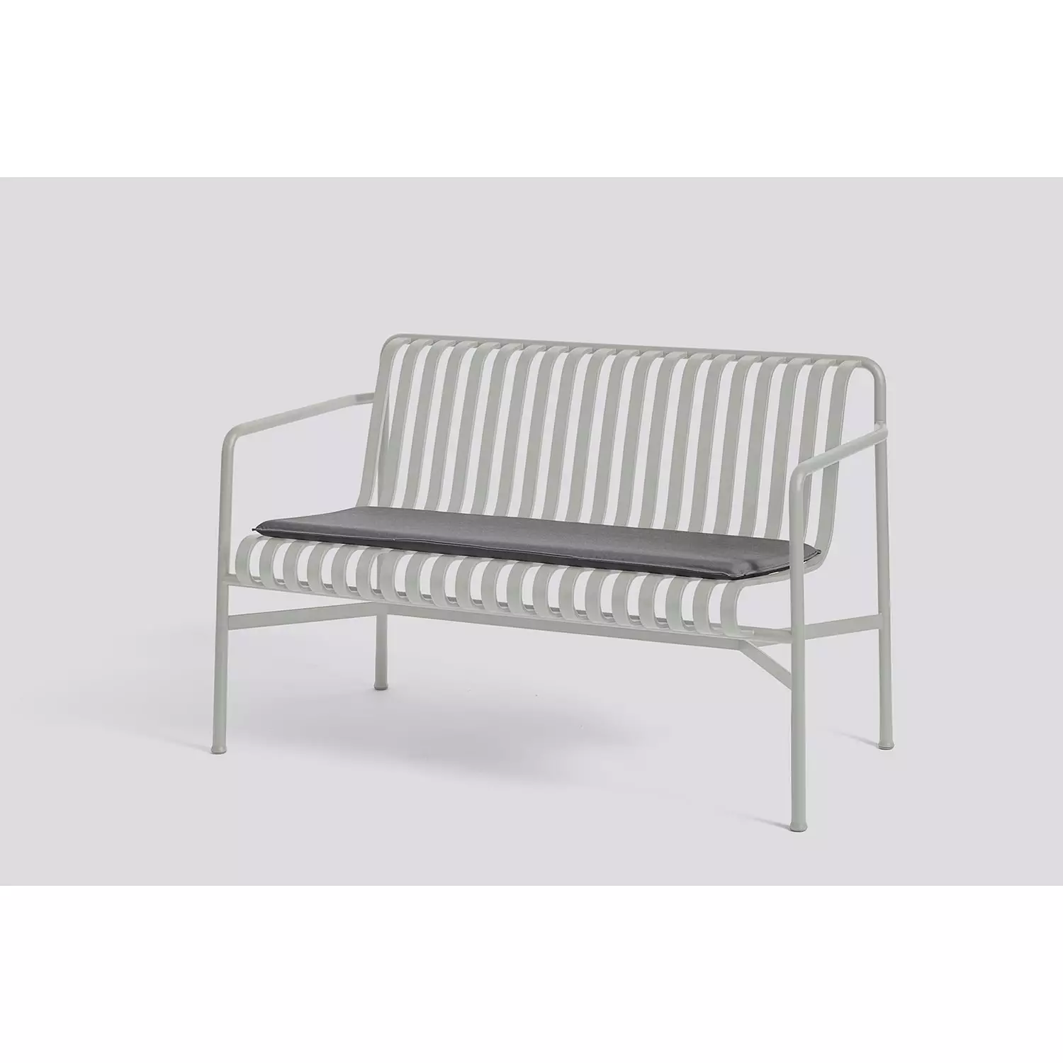 Hay Palissade Sitzkissen Dining Bank, Anthrazit 4 Hay Palissade Sitzkissen Dining Bank, Anthrazit – Bild 2