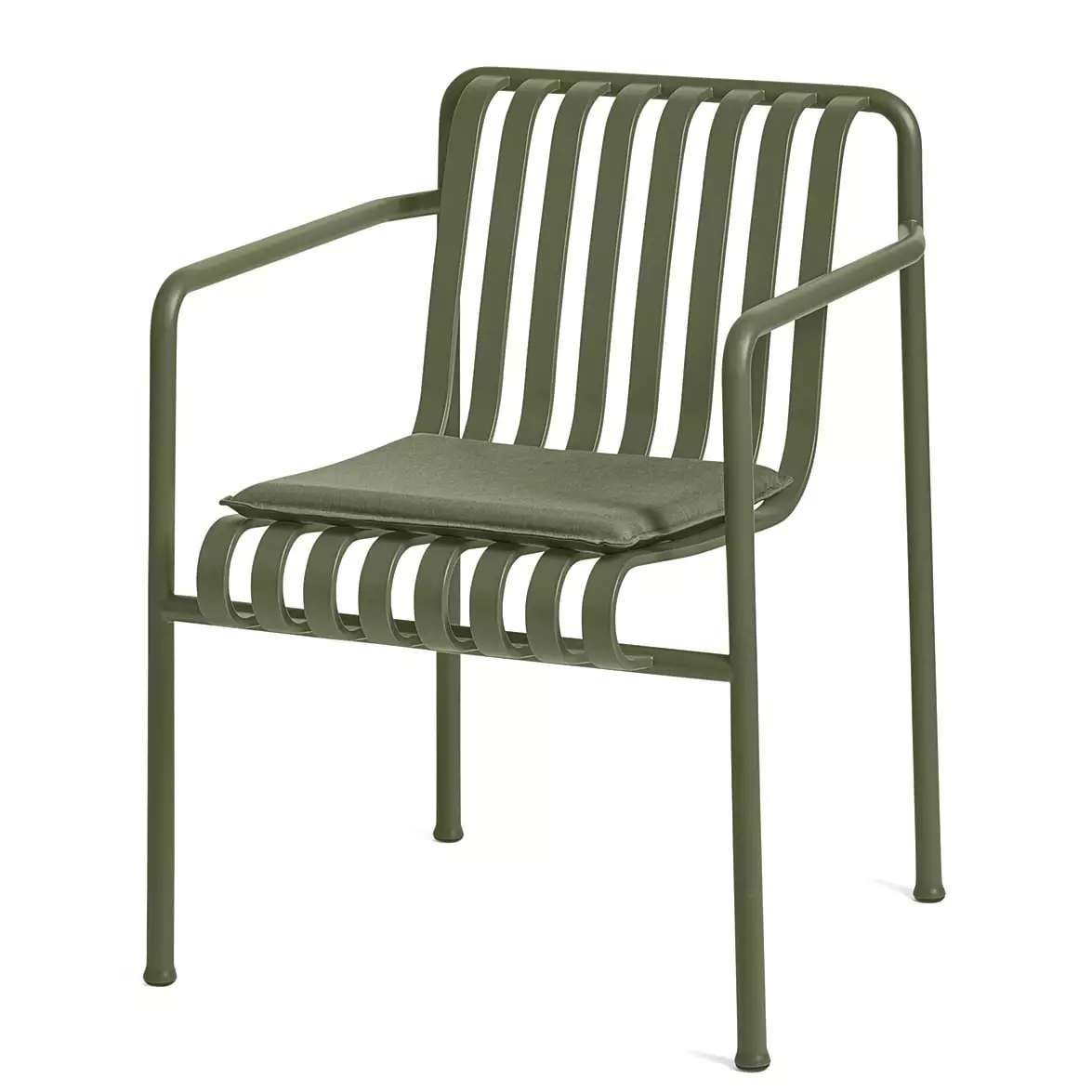 Hay Palissade Sitzkissen Liegestuhl Hoch / Niedrig, Olive 4 Hay Palissade Sitzkissen Liegestuhl Hoch / Niedrig, Olive – Bild 2