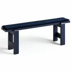 Hay Weekday Sitzkissen 23x140 Cm, Dunkelblau -Sommer Stil Boutique hay seat cushion for weekday bench l111 olive 19