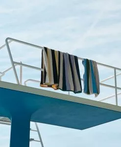 Hay Trio Strandtuch 170x90 Cm, Sky Blue -Sommer Stil Boutique hay trio beach towel lavender 2 1