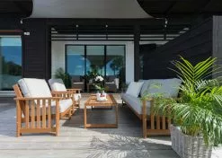 Hillerstorp Gotland Kissen Sofa, Grau -Sommer Stil Boutique hillerstorp gotland dynset soffa gra beige polypropylen 1