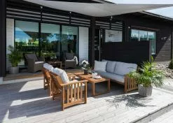 Hillerstorp Gotland Kissen Sofa, Grau -Sommer Stil Boutique hillerstorp gotland dynset soffa gra beige polypropylen 2