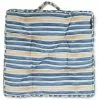 Lexington Striped Cotton Kissen 45x45 Cm, Blau / Oat -Sommer Stil Boutique lexington striped cotton 0