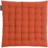 Linum Pepper Sitzkissen 40x40 Cm, Rostorange -Sommer Stil Boutique linum pepper sitzkissen 40x40 cm 3