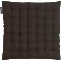 Linum Pepper Sitzkissen 40x40 Cm, Black Melange