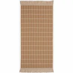 Marimekko Pieni Tiiliskivi Handtuch Hamam-Tuch Braun / Off-white, 50x100 Cm